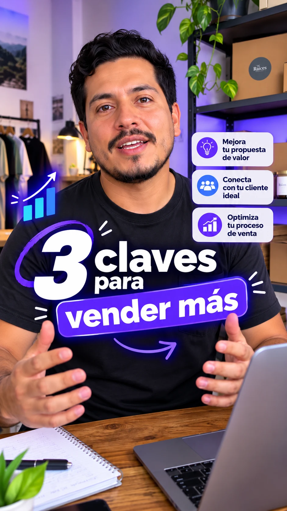 Ejemplo ilustrativo editado con Bruno — Negocio
